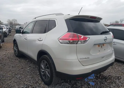 2015 Nissan Rogue Sl z USA, uszkodzony, nr VIN 5N1AT2MV1FC816912